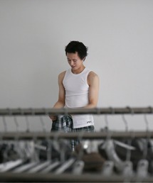 Evisen Skateboards（エビセンスケートボード）の「Evisen Skateboardsゑ Match logo tank top(2pack)（タンクトップ）」