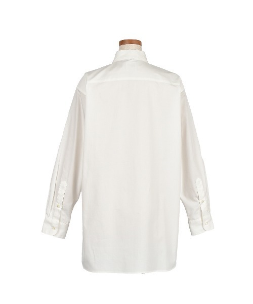 KEITA MARUYAMA（ケイタマルヤマ）の「Frill Shirt（シャツ/ブラウス・レディース・ホワイト/ネイビー・MEDIUM/SMALL）」の5枚目の写真