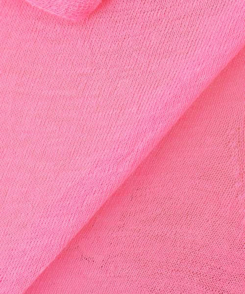 journal standard L'essage(ジャーナルスタンダードレサージュ)の「RECTO/レクト CREASE ポロ襟 ニット (PINK) RW26SKTP003PK(ニット/セーター・レディース・ピンク・MEDIUM)」の7枚目の写真