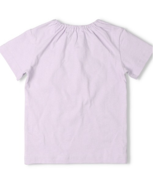 Will Mery(ウイルメリィ)の「【WEB限定】ハートレースTシャツ(Tシャツ/カットソー・キッズ・ラベンダー・80/90/100/110/120/130)」の2枚目の写真