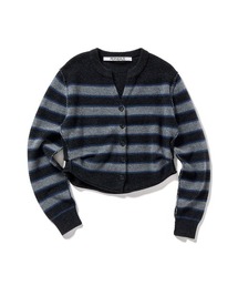 Side-Tuck Knit Cardigan