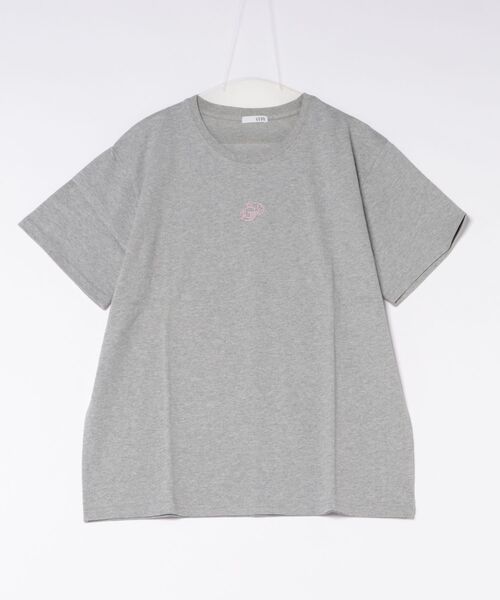 ムラサキスポーツ(ムラサキスポーツ)の「GYDA/ジェイダ GD BACK GYDA BIG T/S(Tシャツ/カットソー・レディース・ピンク/オフホワイト/グレー/ブラック・FREE)」の3枚目の写真