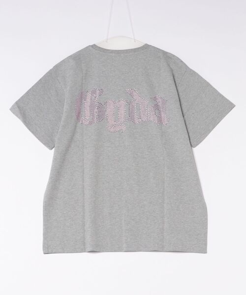 ムラサキスポーツ(ムラサキスポーツ)の「GYDA/ジェイダ GD BACK GYDA BIG T/S(Tシャツ/カットソー・レディース・ピンク/オフホワイト/グレー/ブラック・FREE)」の5枚目の写真