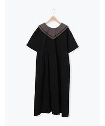 Samansa Mos2（サマンサ モスモス）の「ビッグ襟前後2WAYワンピース（ワンピース）」