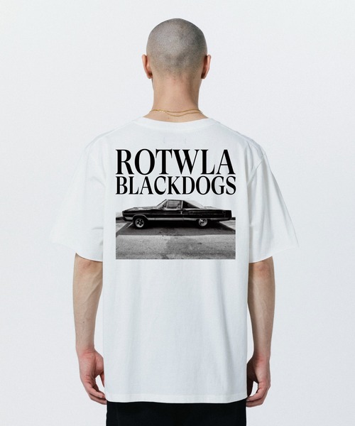 ROTTWEILER(ロットワイラー)の「R9 PHOTO TEE(Tシャツ/カットソー・メンズ・ブラック/ホワイト・S/M/L/XL)」の2枚目の写真
