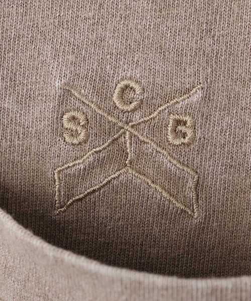 CRAFT STANDARD BOUTIQUE(クラフトスタンダードブティック)の「ピグメントラインTシャツ(Tシャツ/カットソー・メンズ・ブラック/グレイッシュベージュ・M/L)」の17枚目の写真
