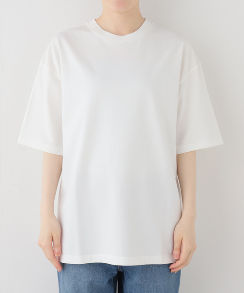 AP STUDIO（エーピーストゥディオ）の「ピグメントダイT（Tシャツ/カットソー・レディース・チャコールグレー/ホワイト・FREE）」の20枚目の写真