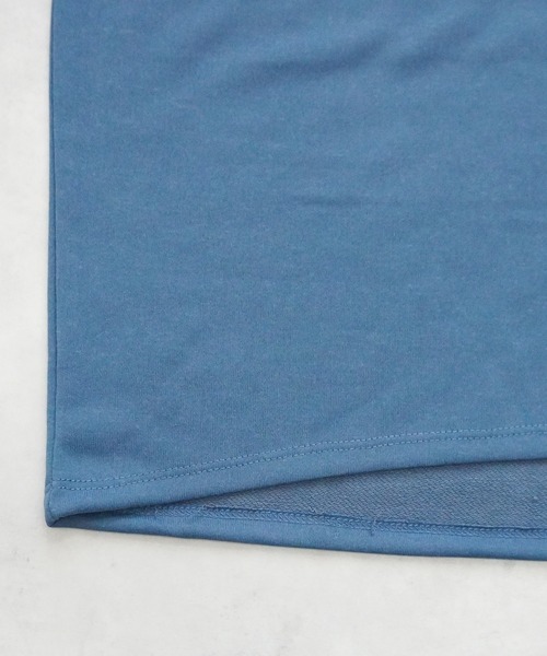 SELECT LEVERY(セレクトリベリー)の「シワになりにくいメッシュ織りフレンチスリーブプルオーバー(Tシャツ/カットソー・レディース・グリーン/ブルー/アイボリー/ブラック・LARGE/MEDIUM)」の7枚目の写真