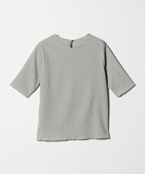 A DAY IN THE LIFE UNITED ARROWS（アデイインザライフユナイテッドアローズ）の「シャーリングメロー ハーフスリーブTシャツ ＜A DAY IN THE LIFE＞（Tシャツ/カットソー・レディース・グレー系/ブラック/オフホワイト・FREE）」の9枚目の写真