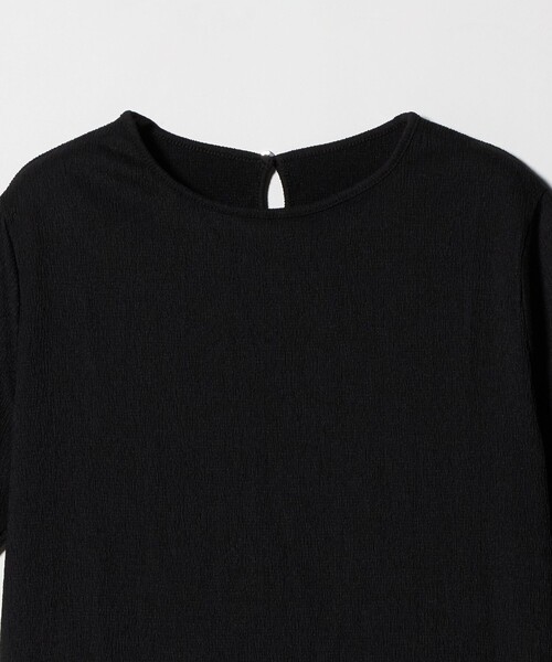 A DAY IN THE LIFE UNITED ARROWS（アデイインザライフユナイテッドアローズ）の「シャーリングメロー ハーフスリーブTシャツ ＜A DAY IN THE LIFE＞（Tシャツ/カットソー・レディース・グレー系/ブラック/オフホワイト・FREE）」の14枚目の写真