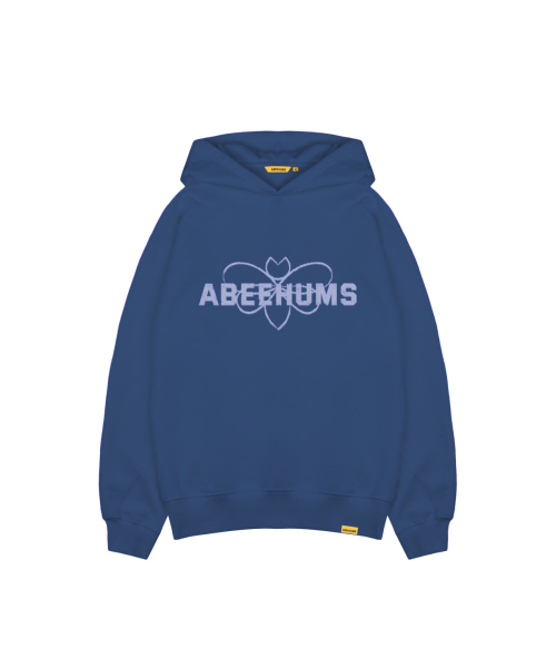 ABEEHUMS（アビハムズ）の「シグネチャーロゴフードスウェットシャツ ABH357-107 ブルー（パーカー・レディース・ブルー・SMALL/MEDIUM）」の2枚目の写真