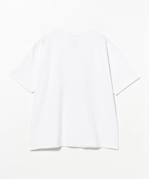 BEAMS T（ビームスティー）の「Elijah Maura / T-shirt①（Tシャツ/カットソー・メンズ・ホワイト・L/M/S/XL）」の5枚目の写真