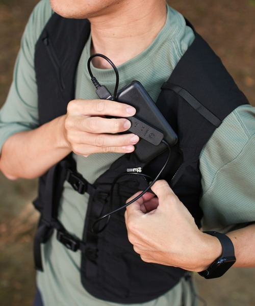 Snow Peak(スノーピーク)の「Snow Peak / Water Cooling Device Vest 水冷循環装置ベスト(ベスト・メンズ・ブラック・ONE SIZE)」の11枚目の写真