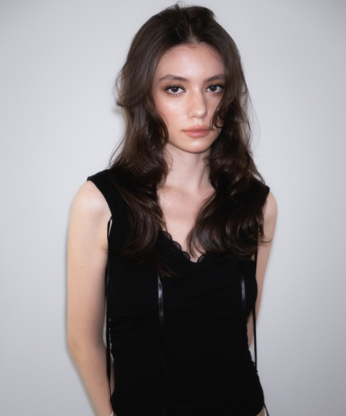 ROSEFRANTZ（ロゼフランツ）の「Lace-trim Ribbon Muse Sleeveless [Black]（Tシャツ/カットソー・レディース・ブラック・OS）」の18枚目の写真