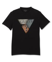 Guess | GUESS Triangle Tee Tシャツ 半袖 ロゴTシャツ(Tシャツ/カットソー)