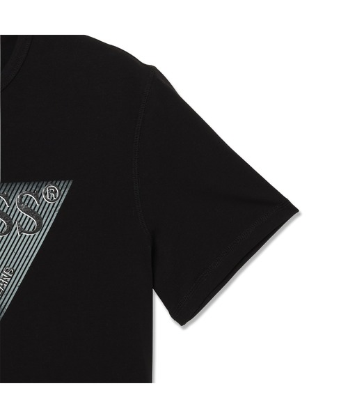 Guess(ゲス)の「GUESS Triangle Tee Tシャツ 半袖 ロゴTシャツ(Tシャツ/カットソー・メンズ・ホワイト/ブラック・X-LARGE/MEDIUM/LARGE/SMALL)」の5枚目の写真