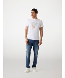 Guess（ゲス）の「GUESS Triangle Tee Tシャツ 半袖 ロゴTシャツ（Tシャツ/カットソー）」
