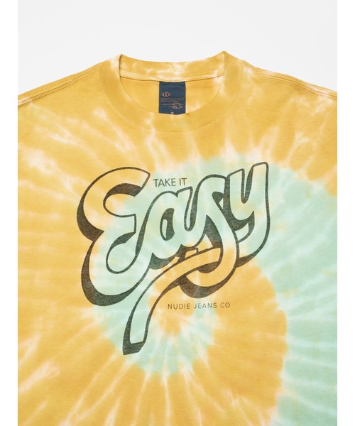 Nudie Jeans（ヌーディージーンズ）の「＜Nudie Jeans＞ヌーディージーンズ Rita T-Shirt 132013 / レギュラーフィットTシャツ / Take It Easy Multi /（Tシャツ/カットソー・レディース・マルチ・XS/S）」の5枚目の写真