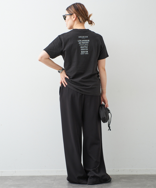Deuxieme Classe(ドゥーズィエムクラス)の「FES Tシャツ(Tシャツ/カットソー・レディース・ブラック/ホワイト・FREE)」の12枚目の写真
