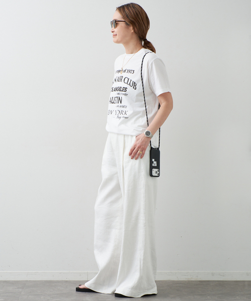 Deuxieme Classe(ドゥーズィエムクラス)の「FES Tシャツ(Tシャツ/カットソー・レディース・ブラック/ホワイト・FREE)」の19枚目の写真