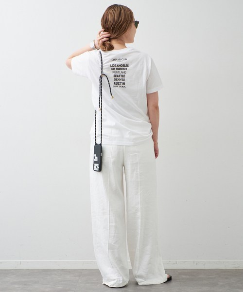 Deuxieme Classe(ドゥーズィエムクラス)の「FES Tシャツ(Tシャツ/カットソー・レディース・ブラック/ホワイト・FREE)」の20枚目の写真