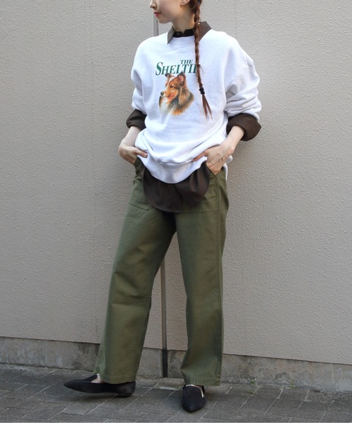 THE SHINZONE(ザ シンゾーン)の「THE SHINZONE/シンゾーン シェルティースウェット THE SHELTIE SWEATSHIRT 26AMSCU12(スウェット・レディース・グレー・FREE)」の7枚目の写真