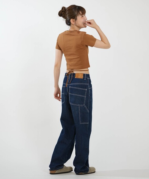 RVCA(ルーカ)の「RVCA/ルーカ 半袖 Tシャツ ミニT BG04C214(Tシャツ/カットソー・レディース・ブラウン/ホワイト/ブラック・M/S)」の21枚目の写真