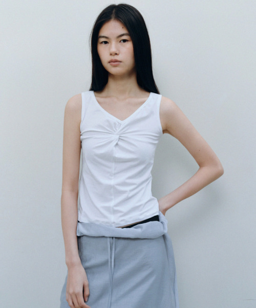 CACELE(カッセル)の「SHEER LONG SKIRT, BLUE GRAY(スカート・レディース・その他・FREE)」の4枚目の写真