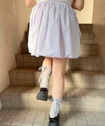 hugi（ハギ）の「PUMPKIN MINI SKIRT / パンプキンミニスカート（スカート）」