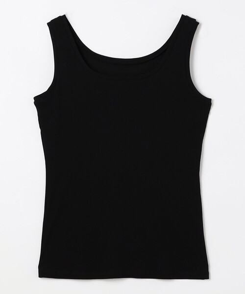 COMME CA Wardrobe(コムサワードローブ)の「【前後2WAY】強撚コットン斜行天竺 タンクトップ(タンクトップ・レディース・ブラック/オフホワイト/ピンク系その他/トップグレー・FREE)」の21枚目の写真