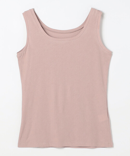 COMME CA Wardrobe(コムサワードローブ)の「【前後2WAY】強撚コットン斜行天竺 タンクトップ(タンクトップ・レディース・ブラック/オフホワイト/ピンク系その他/トップグレー・FREE)」の22枚目の写真