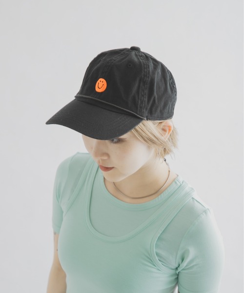 THE GOODLAND MARKET(ザグッドランドマーケット)の「That’s THATS THE SMILE CAP(キャップ・メンズ・ベージュ/ホワイト/ブラック・FREE)」の5枚目の写真
