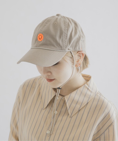 THE GOODLAND MARKET(ザグッドランドマーケット)の「That’s THATS THE SMILE CAP(キャップ・メンズ・ベージュ/ホワイト/ブラック・FREE)」の19枚目の写真