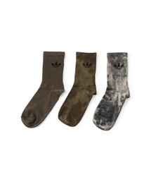 BEAMS BOY | adidas / タイダイ クルーソックス 3P(ソックス/靴下)