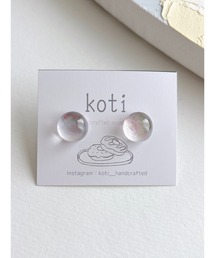 【koti】Hella mist round ピアス(MA)