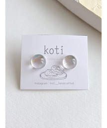 【koti】Hella mist round ピアス(MA)