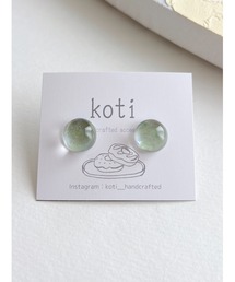【koti】Hella mist round ピアス(MA)