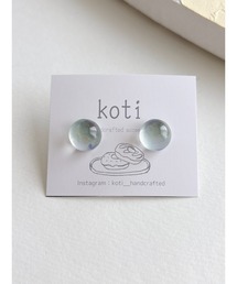【koti】Hella mist round ピアス(MA)