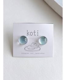 【koti】Hella mist round ピアス(MA)