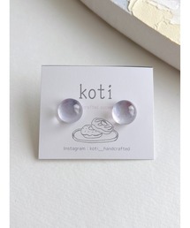【koti】Hella mist round ピアス(MA)