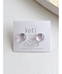 【koti】Hella mist round ピアス(MA)