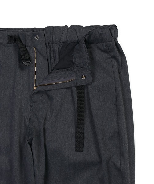 The DUFFER of ST.GEORGE（ザダファーオブセントジョージ）の「『WONDER SHAPE』PIQUE：360°全方向高伸縮『ワンダーシェイプ』ピケ ワイドイージーパンツ（その他パンツ・メンズ・チャコールグレー/ライトグレー/カーキ・X-LARGE/LARGE/MEDIUM/SMALL）」の15枚目の写真
