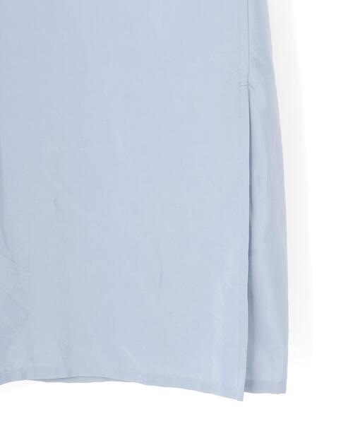 YLEVE(イレーヴ)の「YLEVE / SILK NYLON ONEPIECE(ワンピース・レディース・ブルー/ブラック・1)」の9枚目の写真