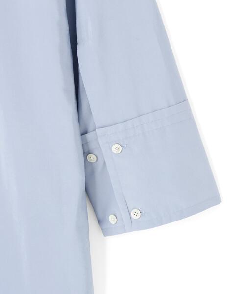 YLEVE(イレーヴ)の「YLEVE / SILK NYLON ONEPIECE(ワンピース・レディース・ブルー/ブラック・1)」の11枚目の写真