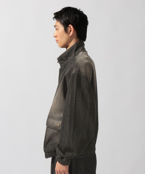 niko and...（ニコアンド）の「Denim Fireman Blouson [niko and ...JEANS]（デニムジャケット・メンズ・アクア/チャコール・MEDIUM/LARGE）」の22枚目の写真