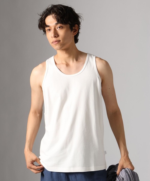 BAYFLOW（ベイフロー）の「BASICタンクトップ（タンクトップ・メンズ・ブラック/ホワイト・MEDIUM/LARGE）」の3枚目の写真