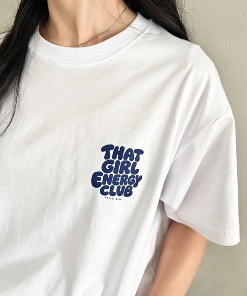 wears(ウェアーズ)の「【綿100%・オーバーサイズ】wearsオリジナルロゴプリントTシャツ 半袖T(Tシャツ/カットソー・レディース・レッド/ブルー・FREE)」の11枚目の写真