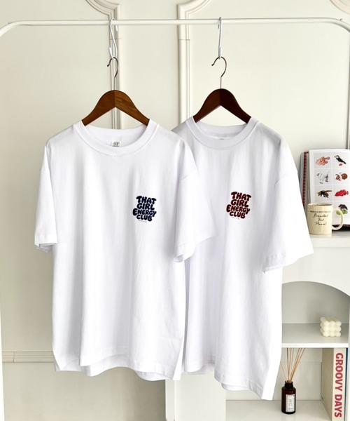 wears(ウェアーズ)の「【綿100%・オーバーサイズ】wearsオリジナルロゴプリントTシャツ 半袖T(Tシャツ/カットソー・レディース・レッド/ブルー・FREE)」の12枚目の写真