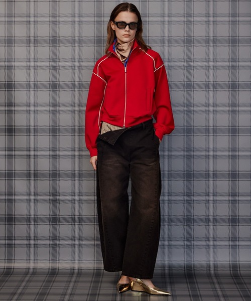 MAISON SPECIAL(メゾンスペシャル)の「【2026Autumn PRE-ORDER】2WAY Turn-Back Denim/2WAYターンバックデニム(デニムパンツ・レディース・ブラック/ブルー/ブラウン・36/38)」の12枚目の写真