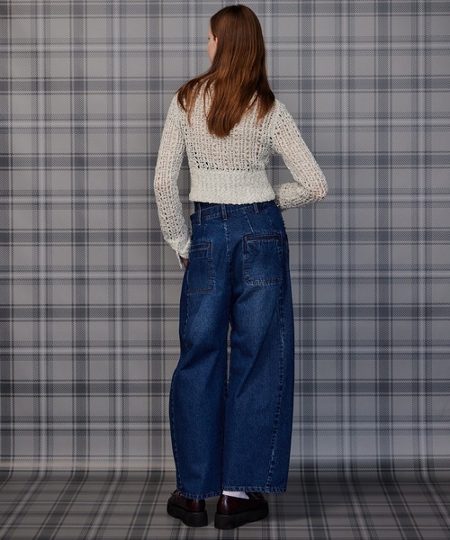 MAISON SPECIAL(メゾンスペシャル)の「【2026Autumn PRE-ORDER】2WAY Turn-Back Denim/2WAYターンバックデニム(デニムパンツ・レディース・ブラック/ブルー/ブラウン・36/38)」の21枚目の写真